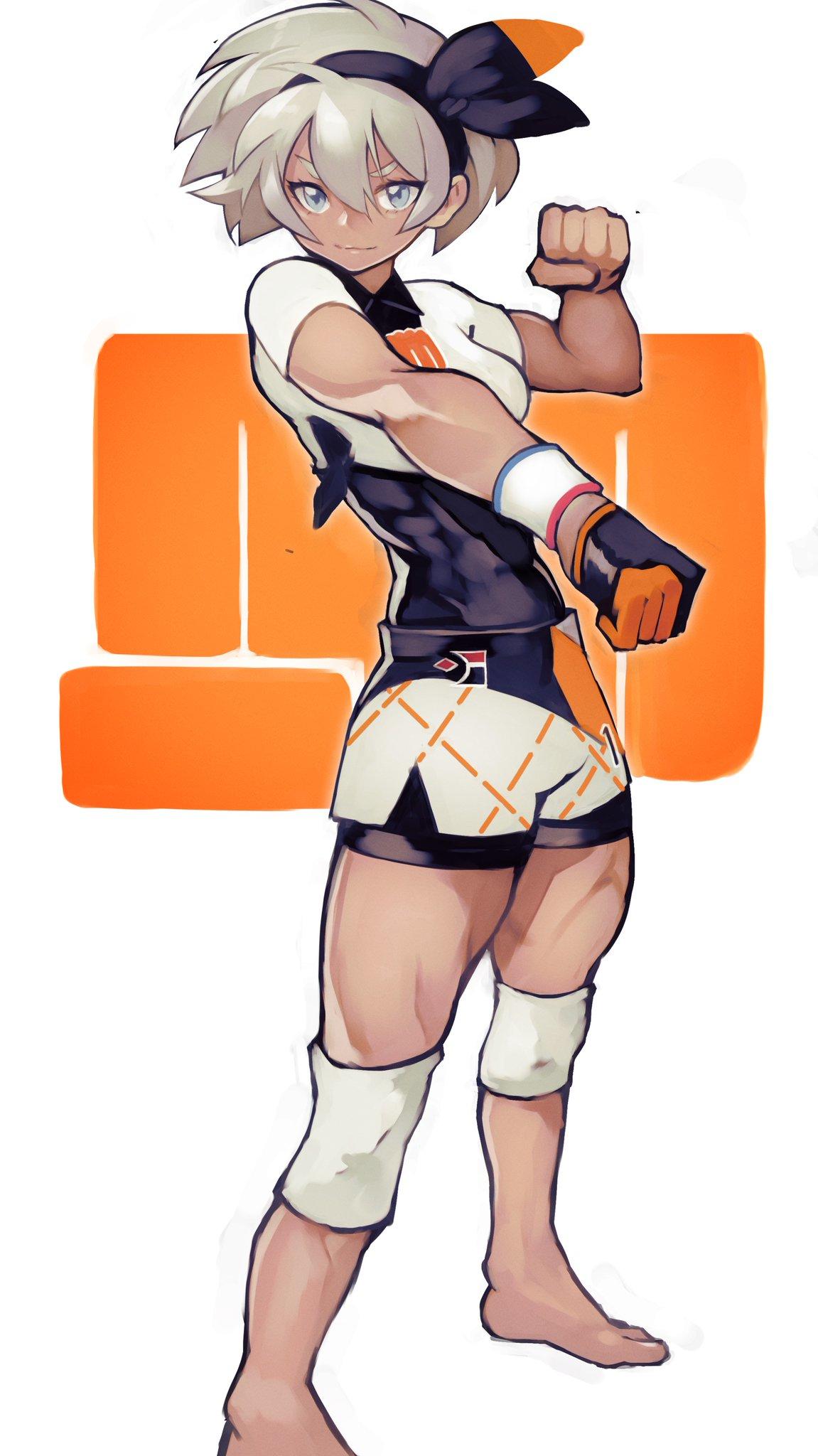 筋肉質な女の子いいですよね Gym Leader Bea Know Your Meme