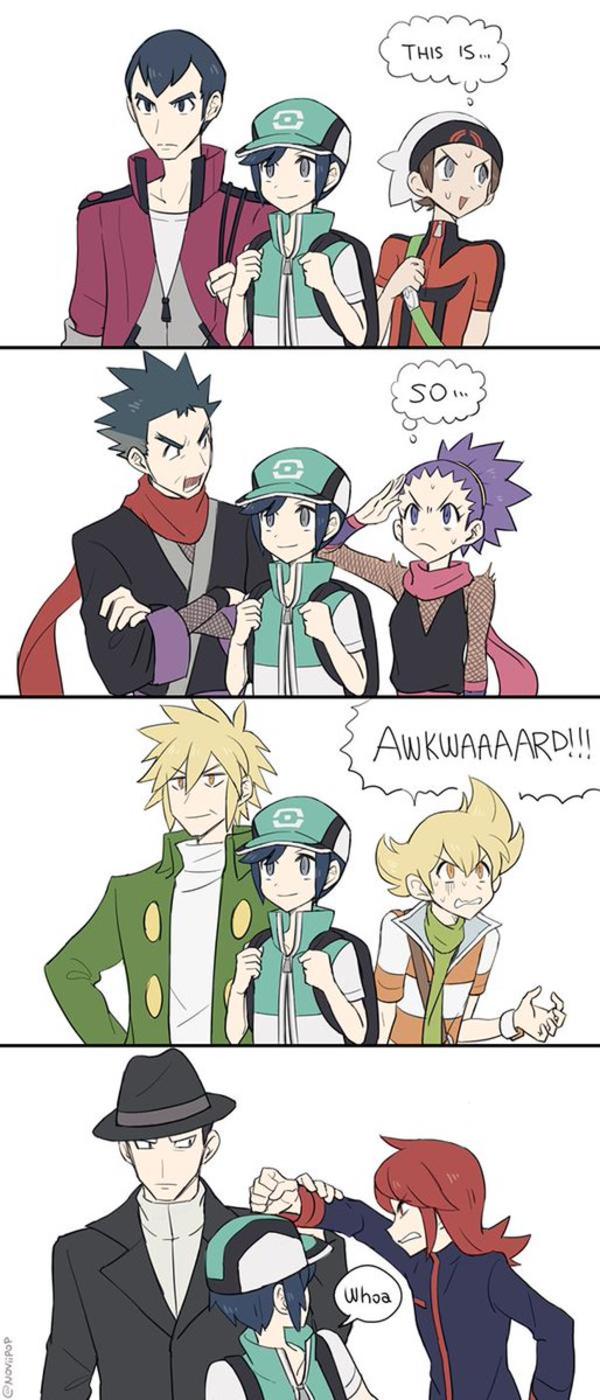 Forced To Travel With Dad Pokemon Know Your Meme