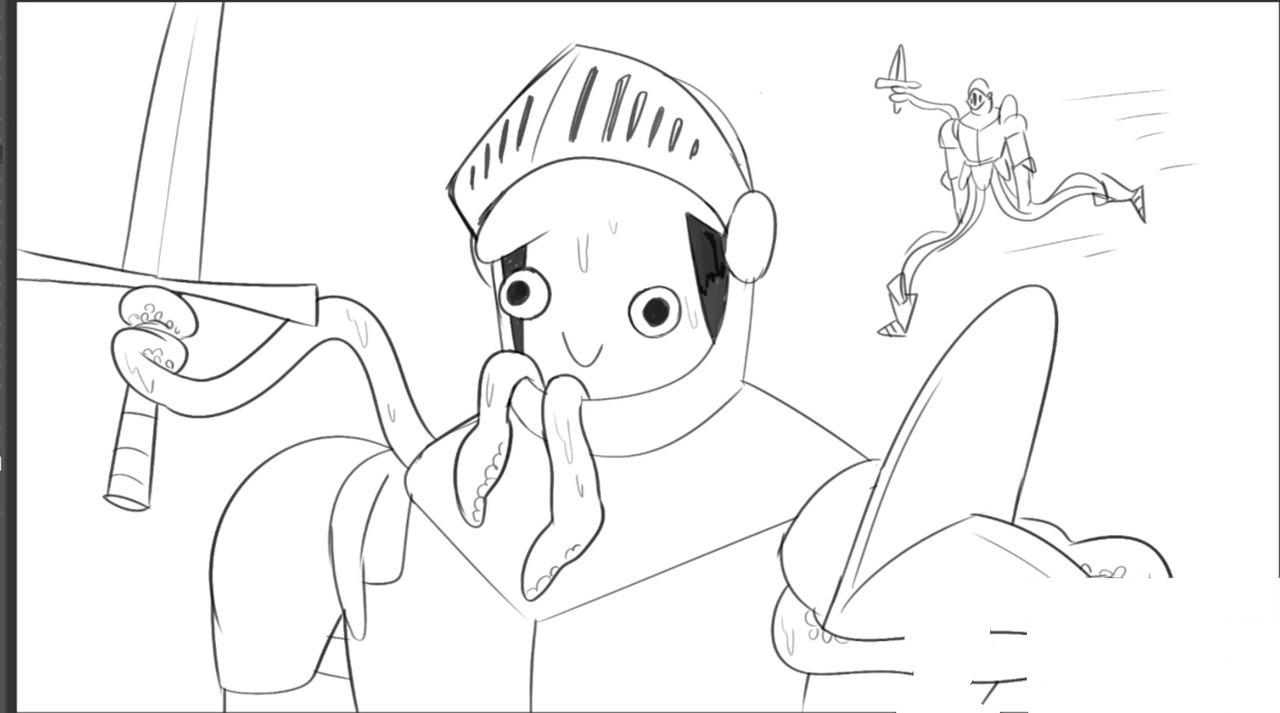 Squid Knight | Drawfee | Know Your Meme