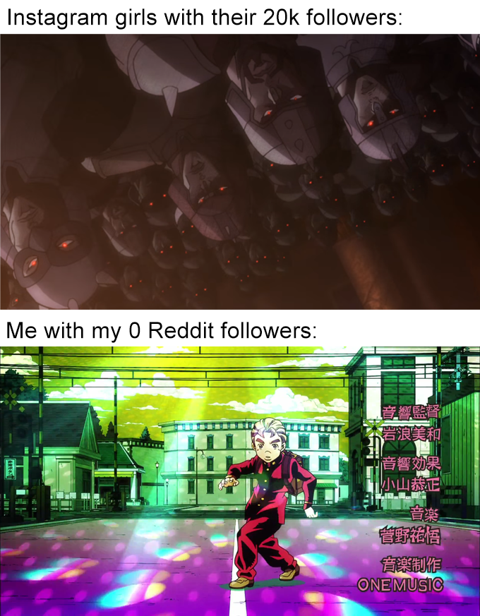 M Y S T E R Y R Shitpostcrusaders Jojo S Bizarre Adventure Know Your Meme