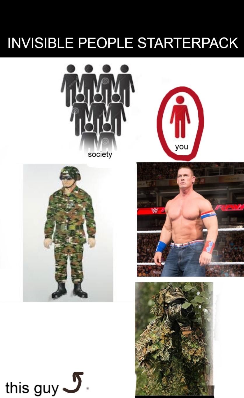 invisible people starterpack r
