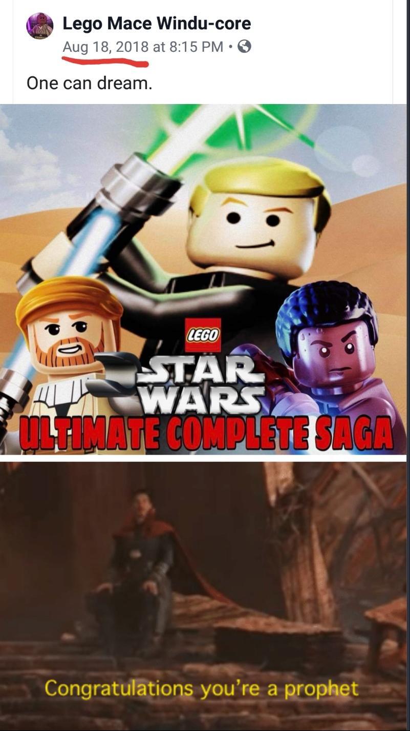lego star wars games 2018