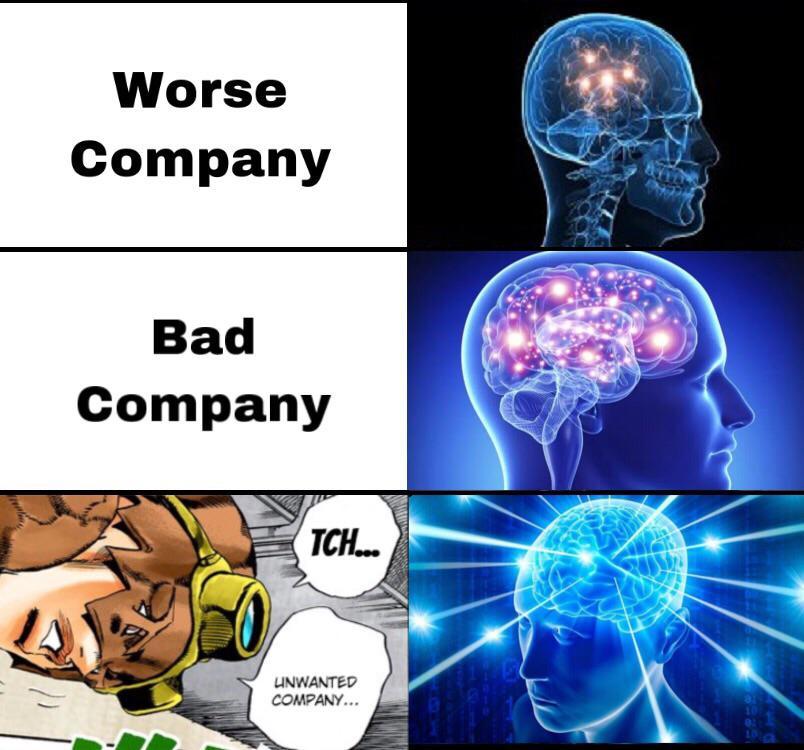 Baddo Company R Shitpostcrusaders Jojo S Bizarre Adventure Know Your Meme