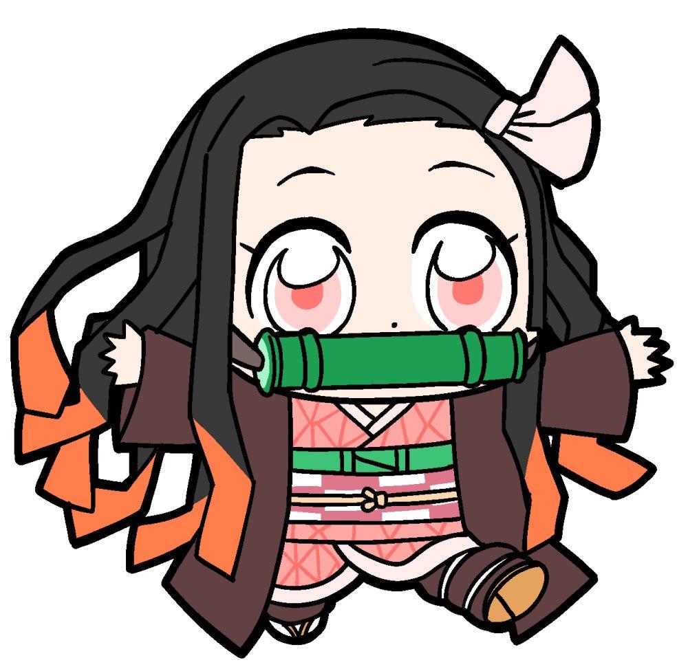 Ultra Chibi Nezuko By Bkub Demon Slayer Kimetsu No Yaiba Know Your Meme