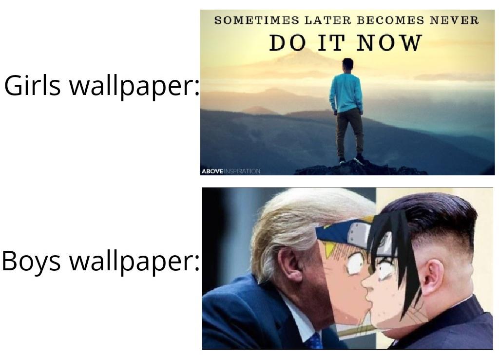 School Computers Girls Vs Boys Know Your Meme