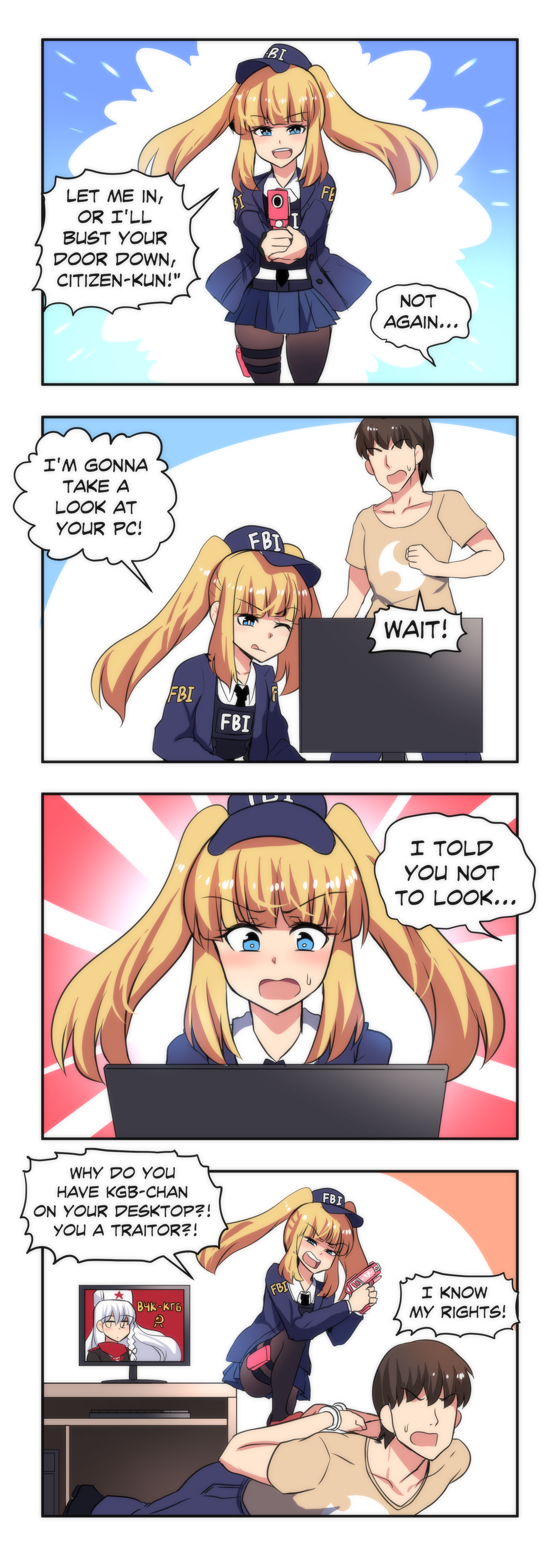 Fbi Chan Checks Your Pc R Animemes Know Your Meme
