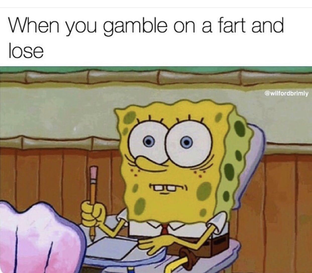 Um I Need To Goto The Bathroom R Bikinibottomtwitter Spongebob Squarepants Know Your Meme