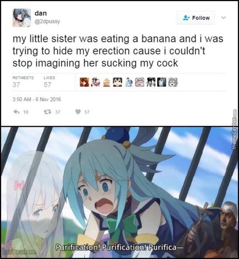 It Stays In The Family Konosuba Aqua's Purification Know Your Meme