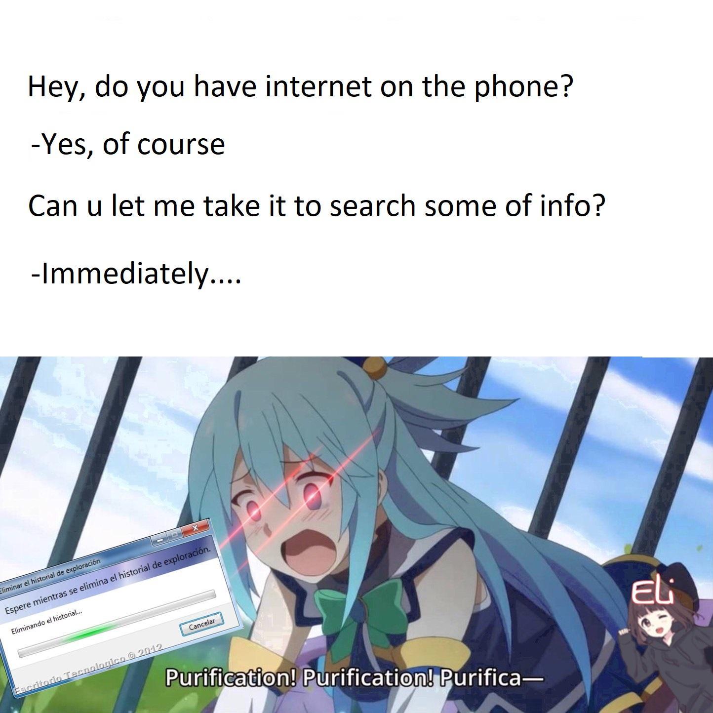 Fast Fast Aqua's Purification Know Your Meme