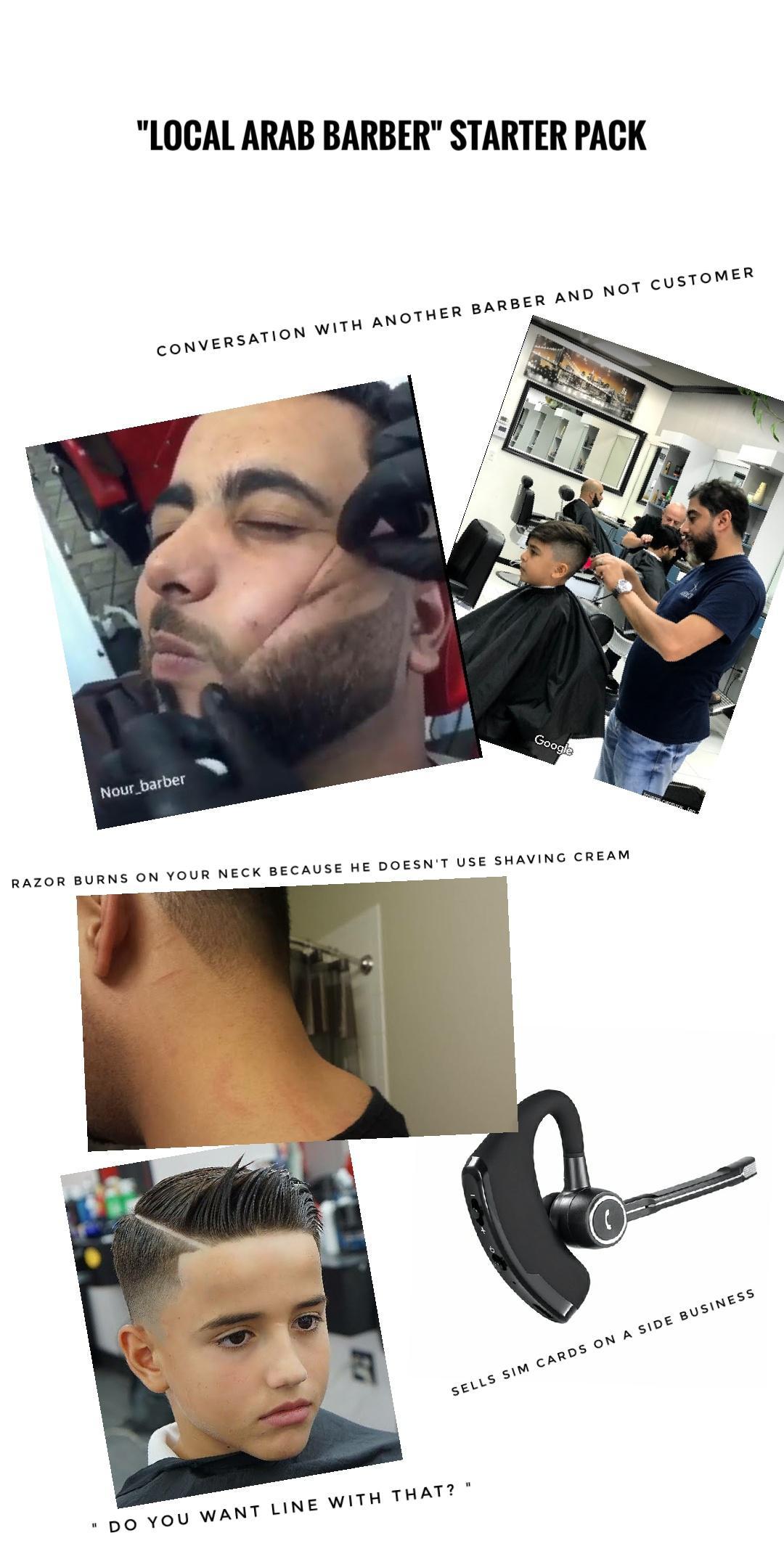 barber starter pack