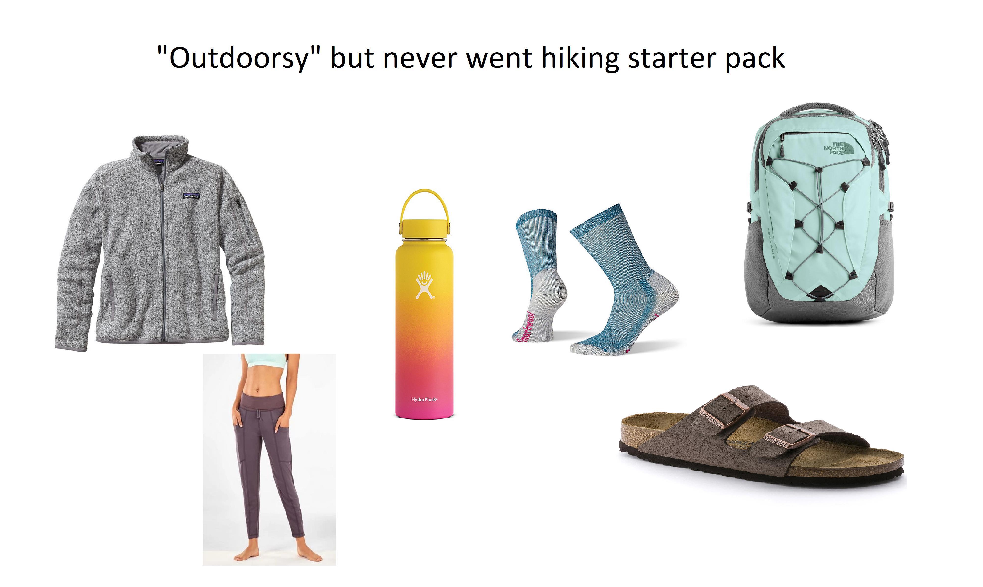 hiking starter kit