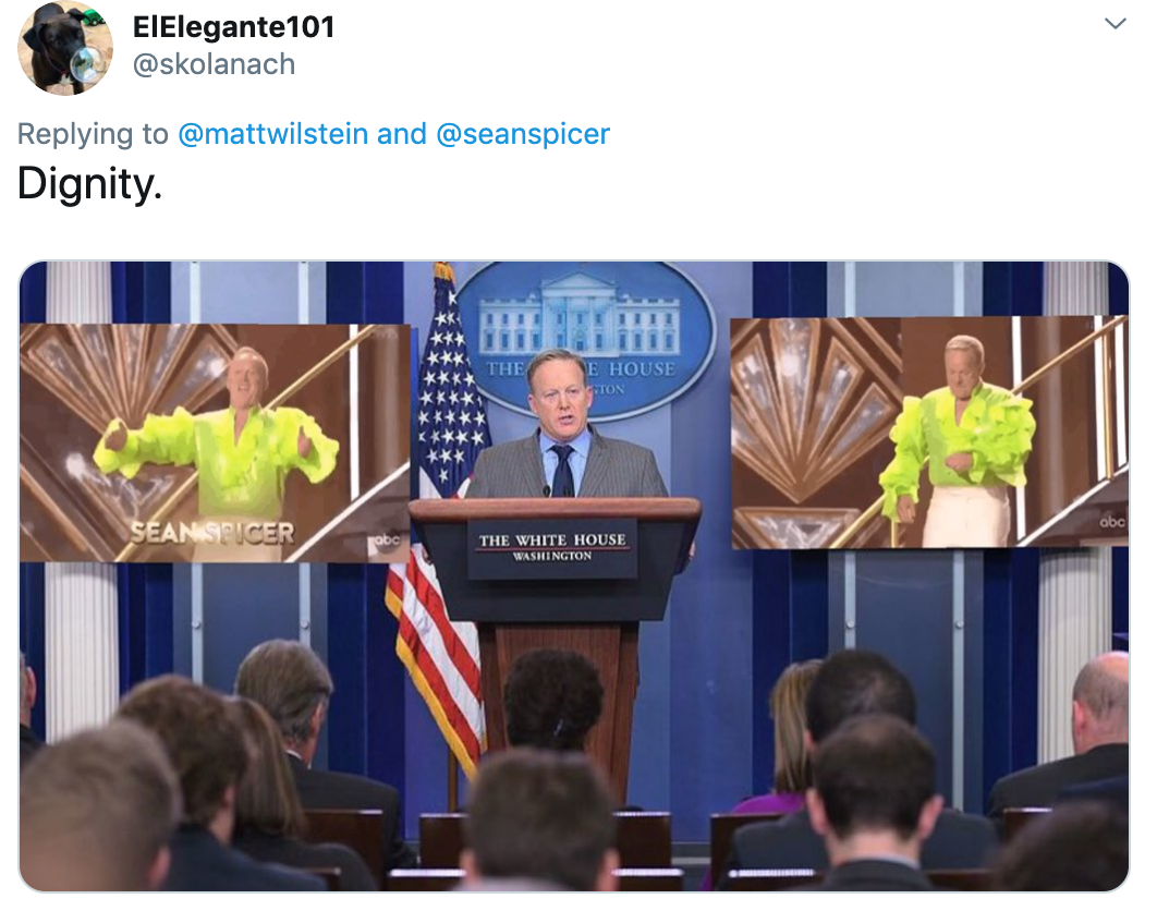 Dwts 9 Sean Spicer Know Your Meme