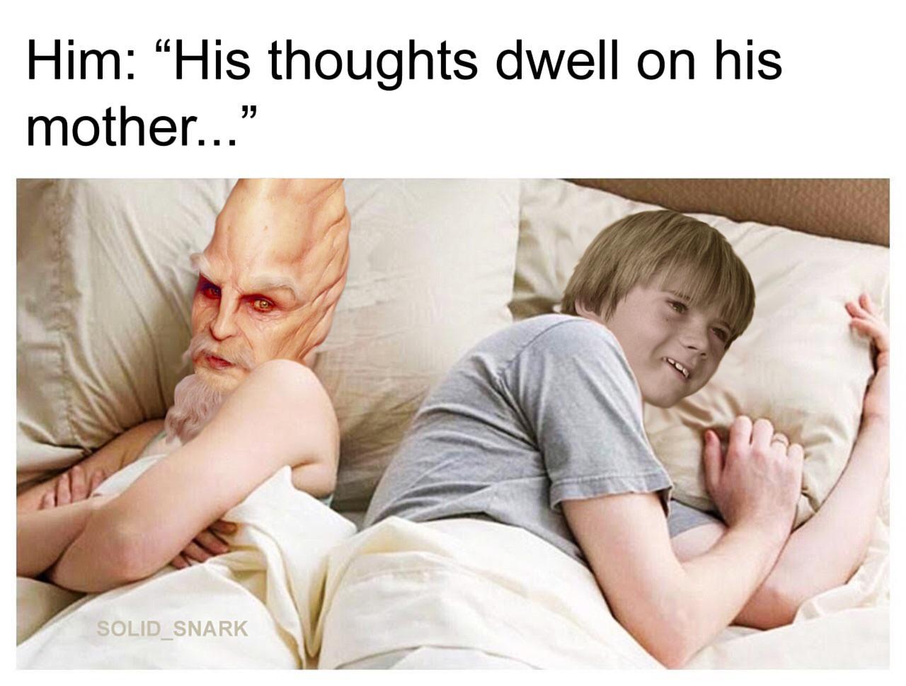He S Probably Thinking About Other Women R Prequelmemes I Bet He S Thinking About Other Women Know Your Meme