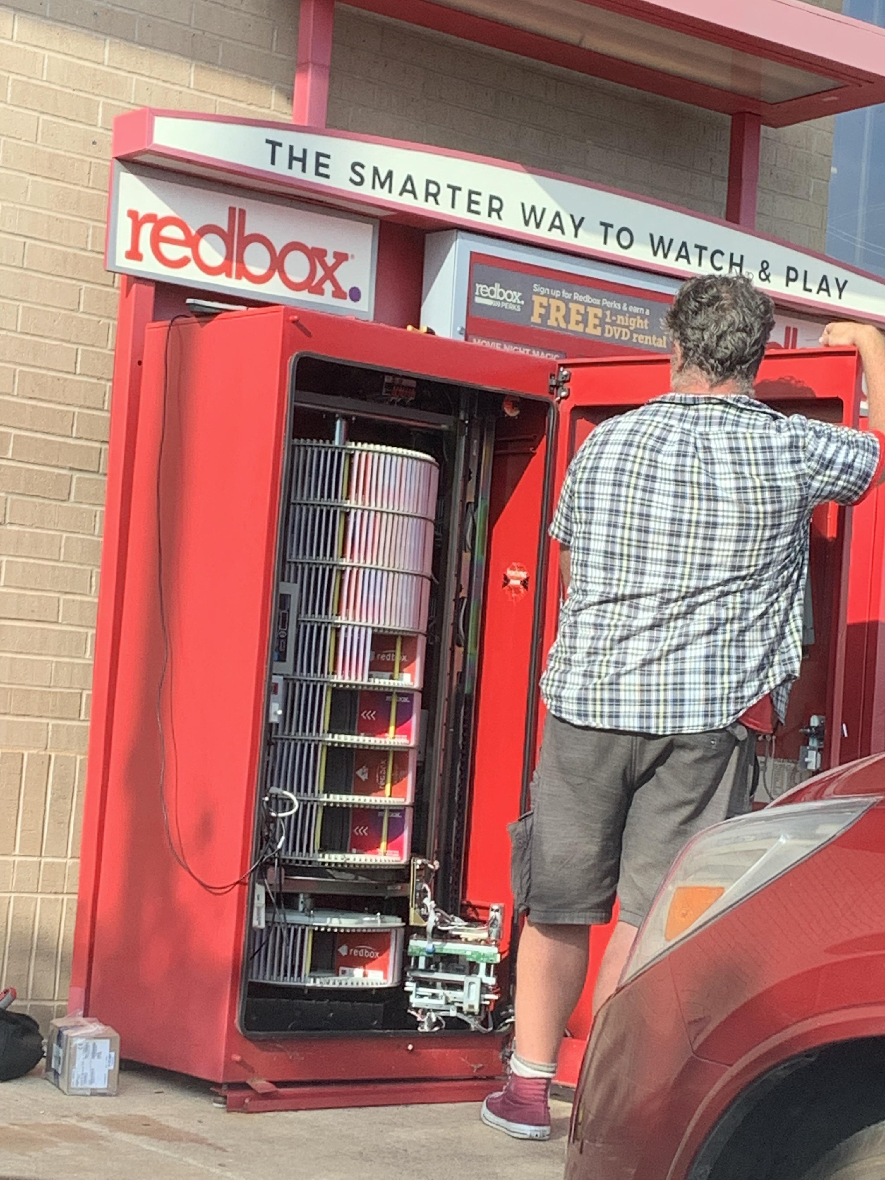 Finally saw the inside of a Redbox r/mildlyinteresting Mildly Interesting Know Your Meme