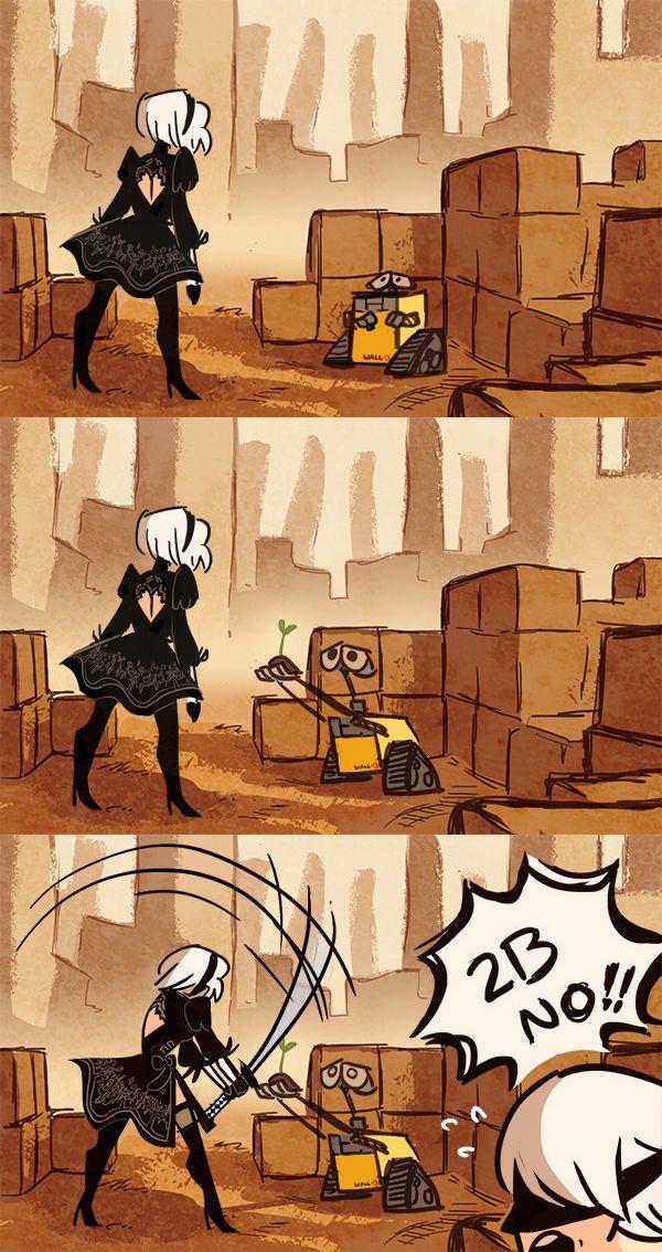 Whenever I pick up a plant seed i feel like WALLE. Crossover Know