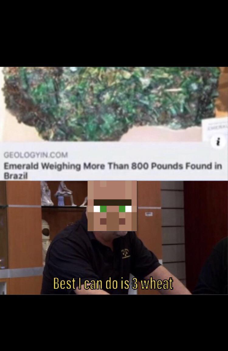 Its three and thats a great price r/MinecraftMemes Minecraft