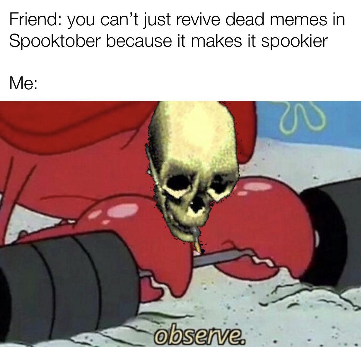 spooky | r/BikiniBottomTwitter | SpongeBob SquarePants | Know Your Meme