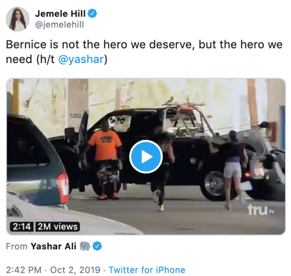 Hero We Need | Bernice South Beach Tow | Know Your Meme