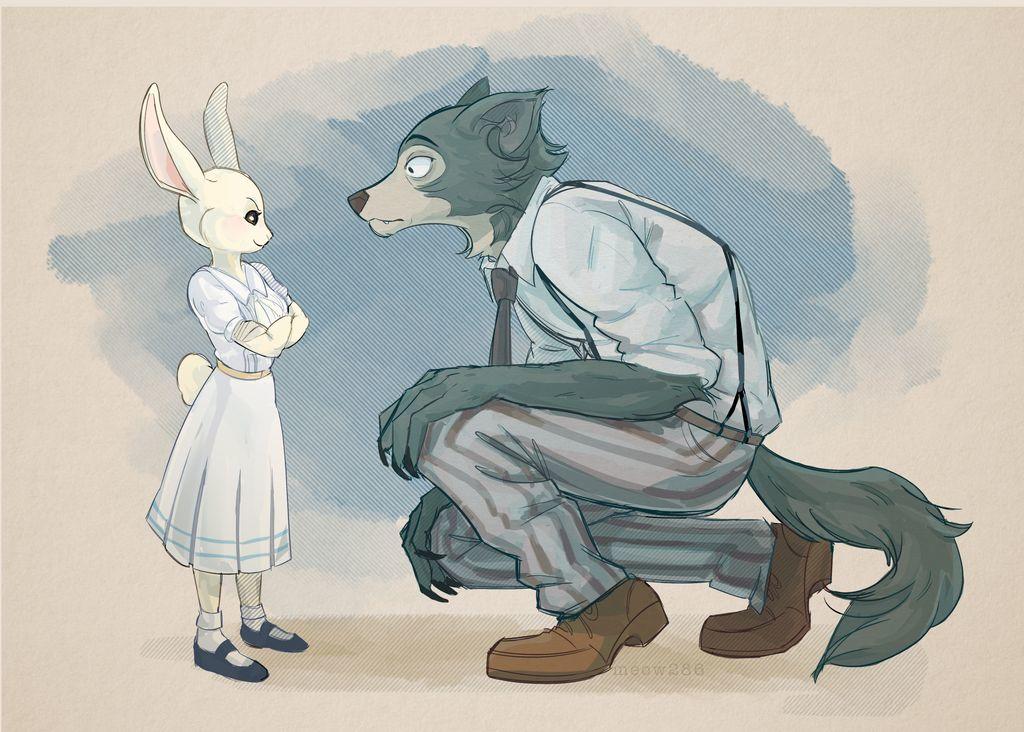 Haru and Legosi | Beastars | Know Your Meme