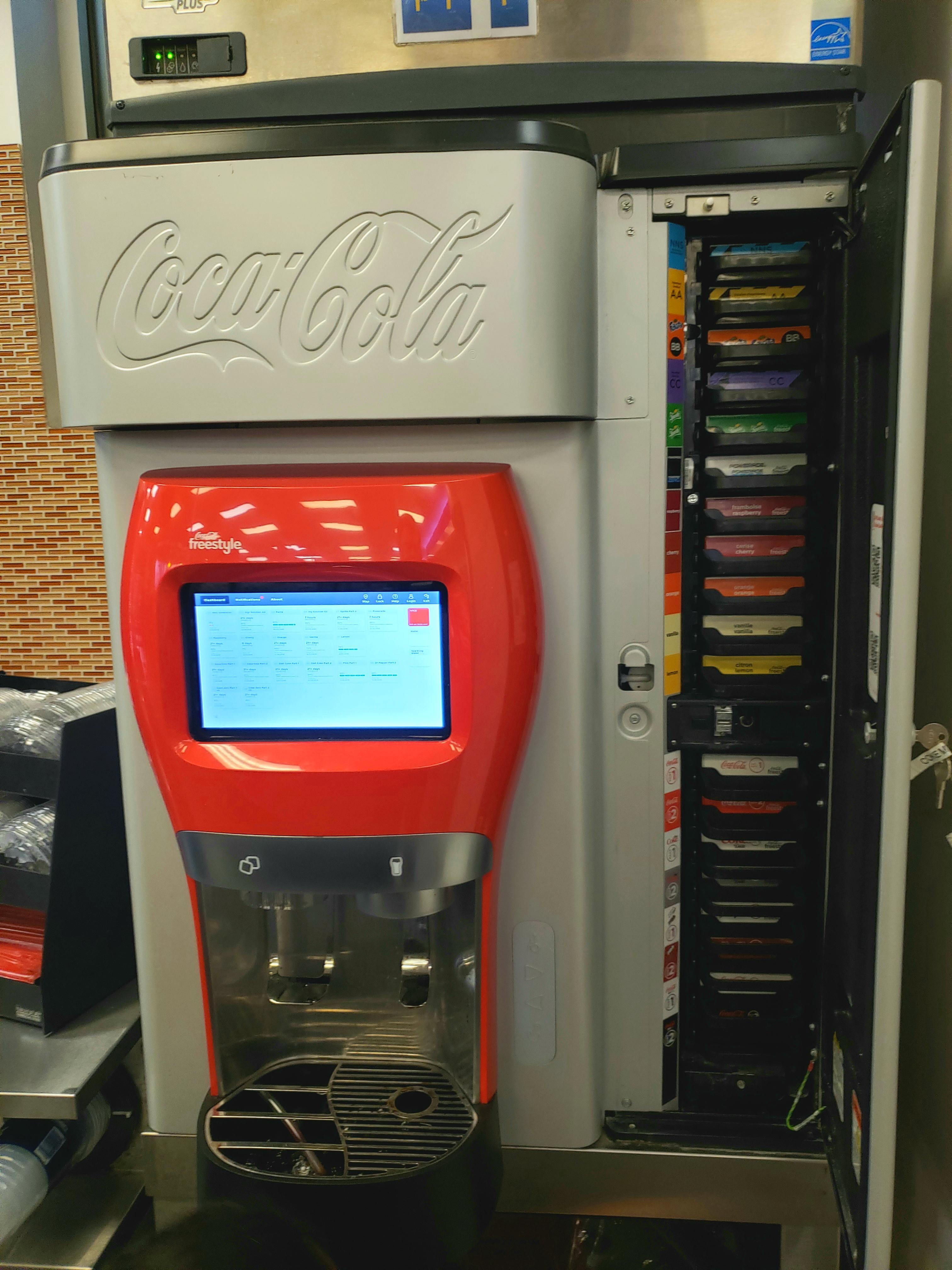 coke freestyle syrup