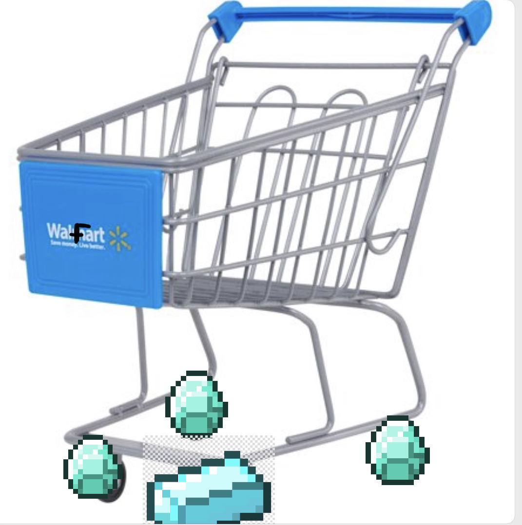 Every shopping cart ever /r/MinecraftMemes Minecraft Know Your Meme