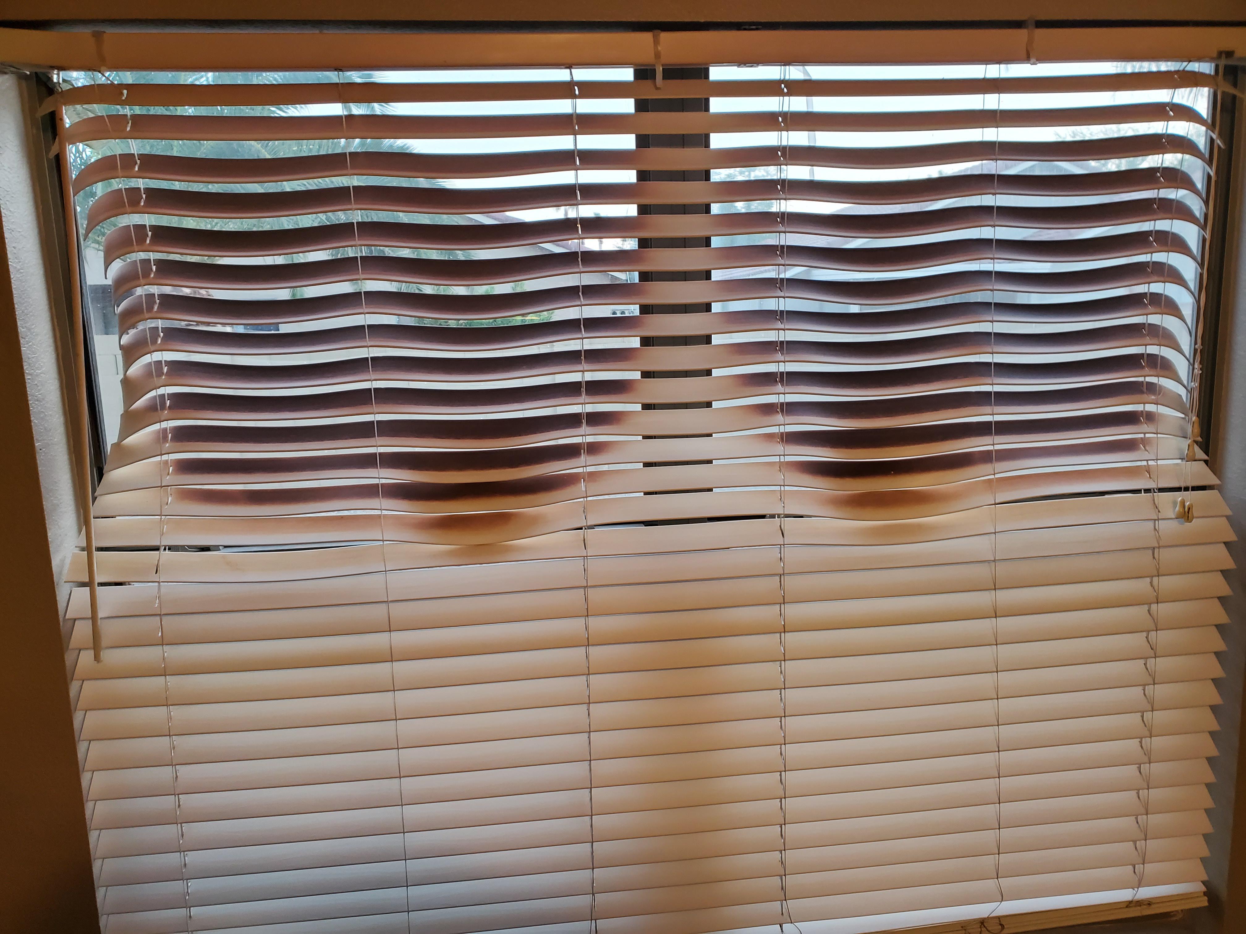 Had a blanket cover my window during the summer months in phoenix