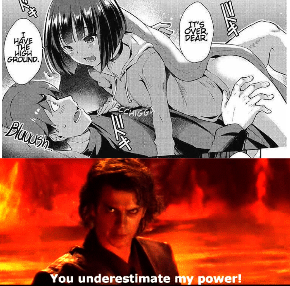 See more 'I Have The High Ground' images on Know Your Mem...