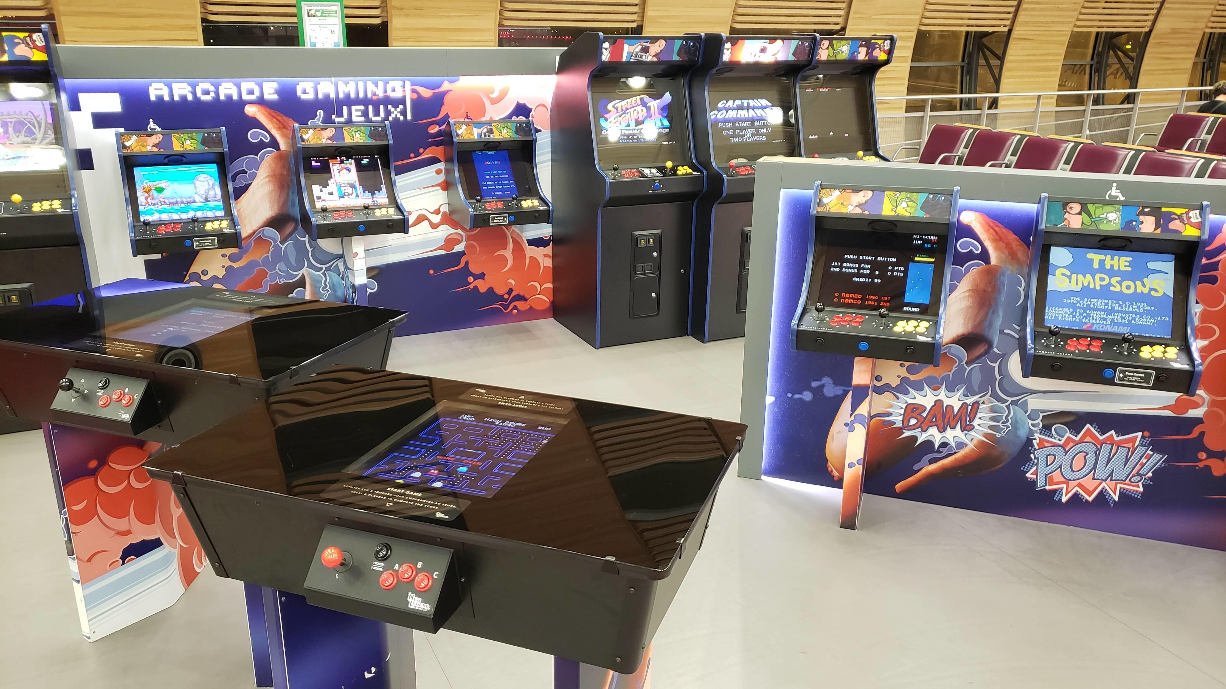 This terminal in Amsterdam has a free arcade to kill the time. |  /r/mildlyinteresting | Mildly Interesting | Know Your Meme