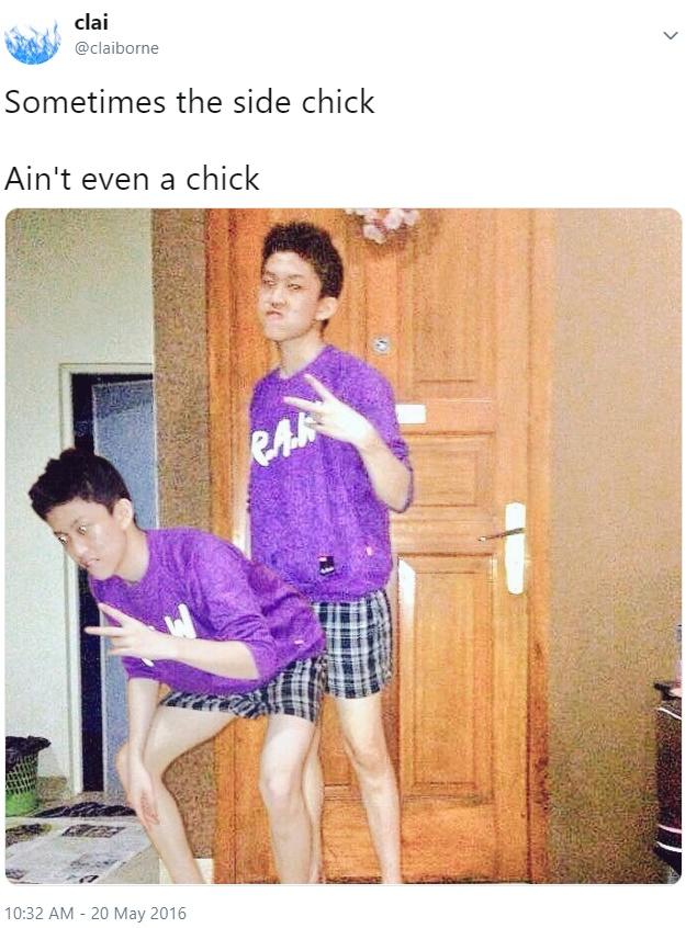 Sometimes The Side Chick Ain t Even A Chick Sometimes The Side Chick