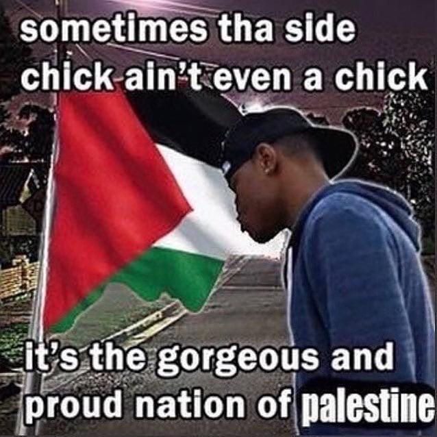 Side Chick Is A Palestine Sometimes The Side Chick Ain t Even A Chick