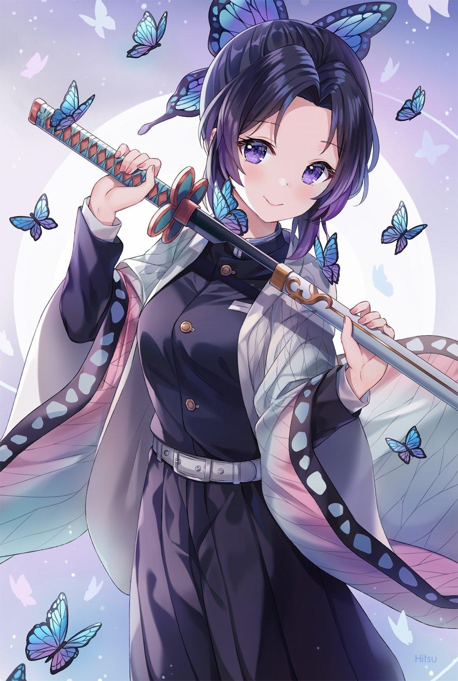 Shinobu 🦋 by hitsukuya | Demon Slayer: Kimetsu no Yaiba | Know Your Meme