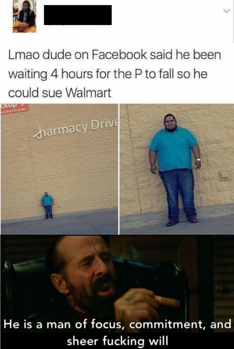 Dedication 100 /r/memes He Is a Man of Focus, Commitment and Sheer Fucking Will Know Your Meme