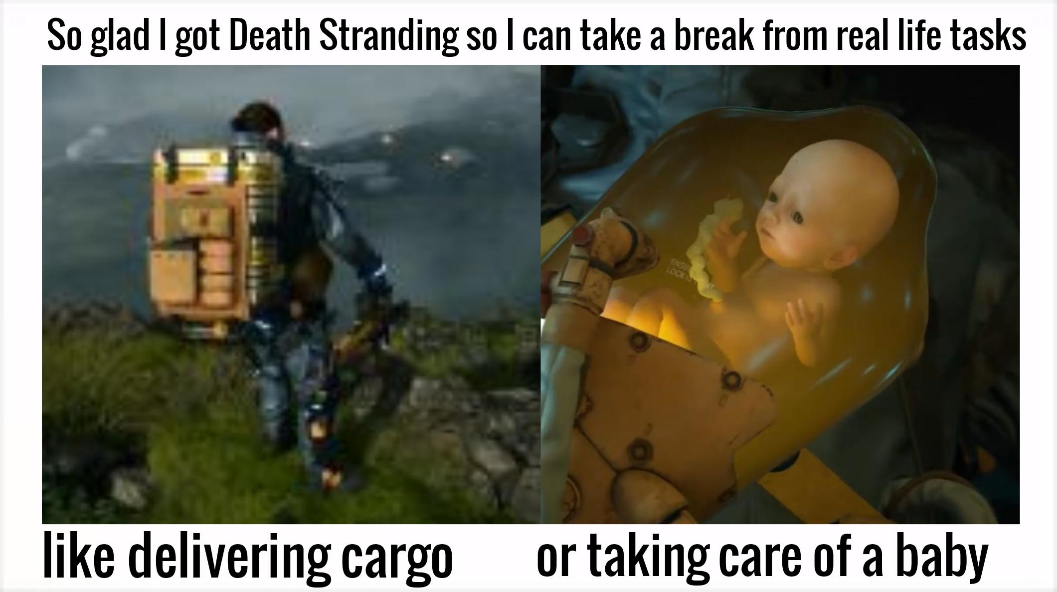 Sims 5: Death Stranding | Death Stranding | Know Your Meme