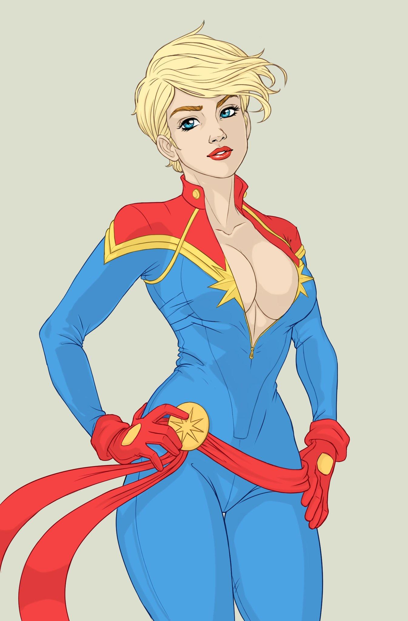 Sexy Captain Marvel Art Captain Marvel Know Your Meme 0100