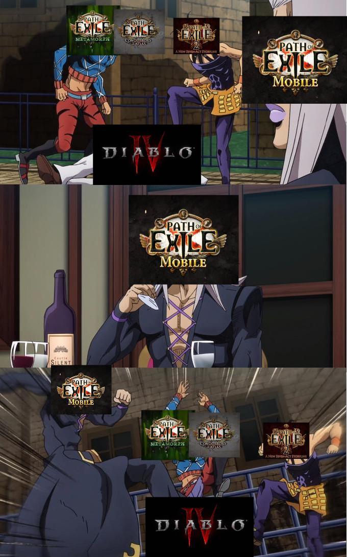 POE x 4 vs D4 Path of Exile Know Your Meme
