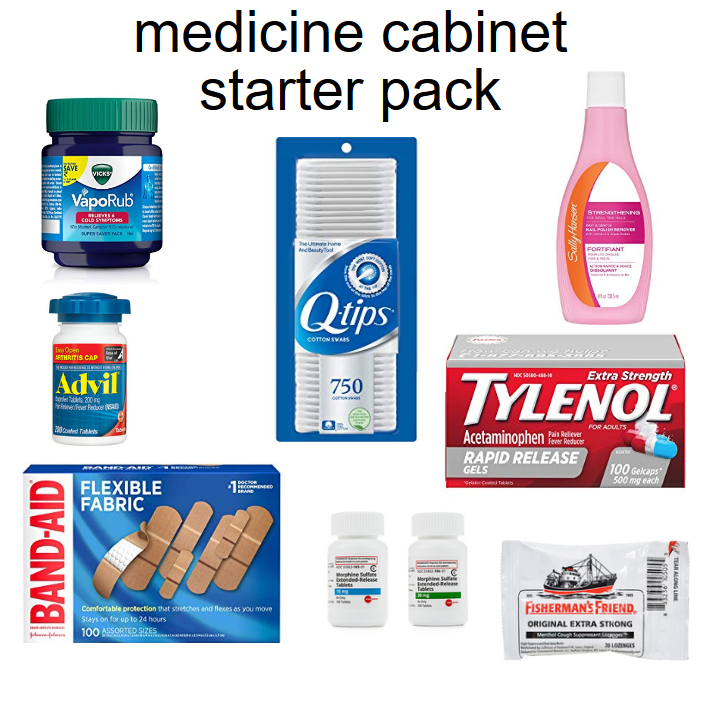 Medicine starter pack /r/starterpacks Starter Packs Know