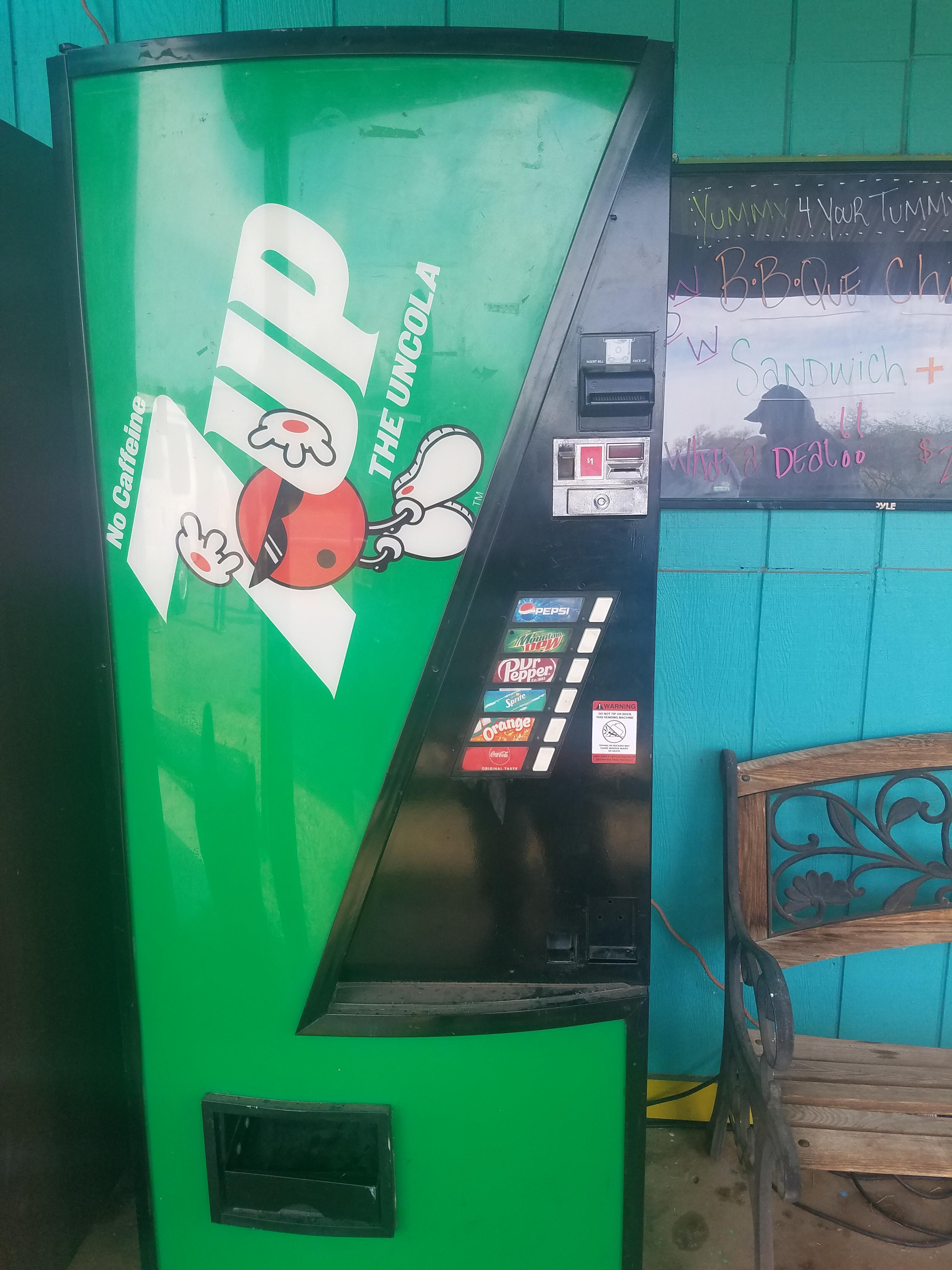 This old 7 up soda machine /r/mildlyinteresting Mildly Interesting