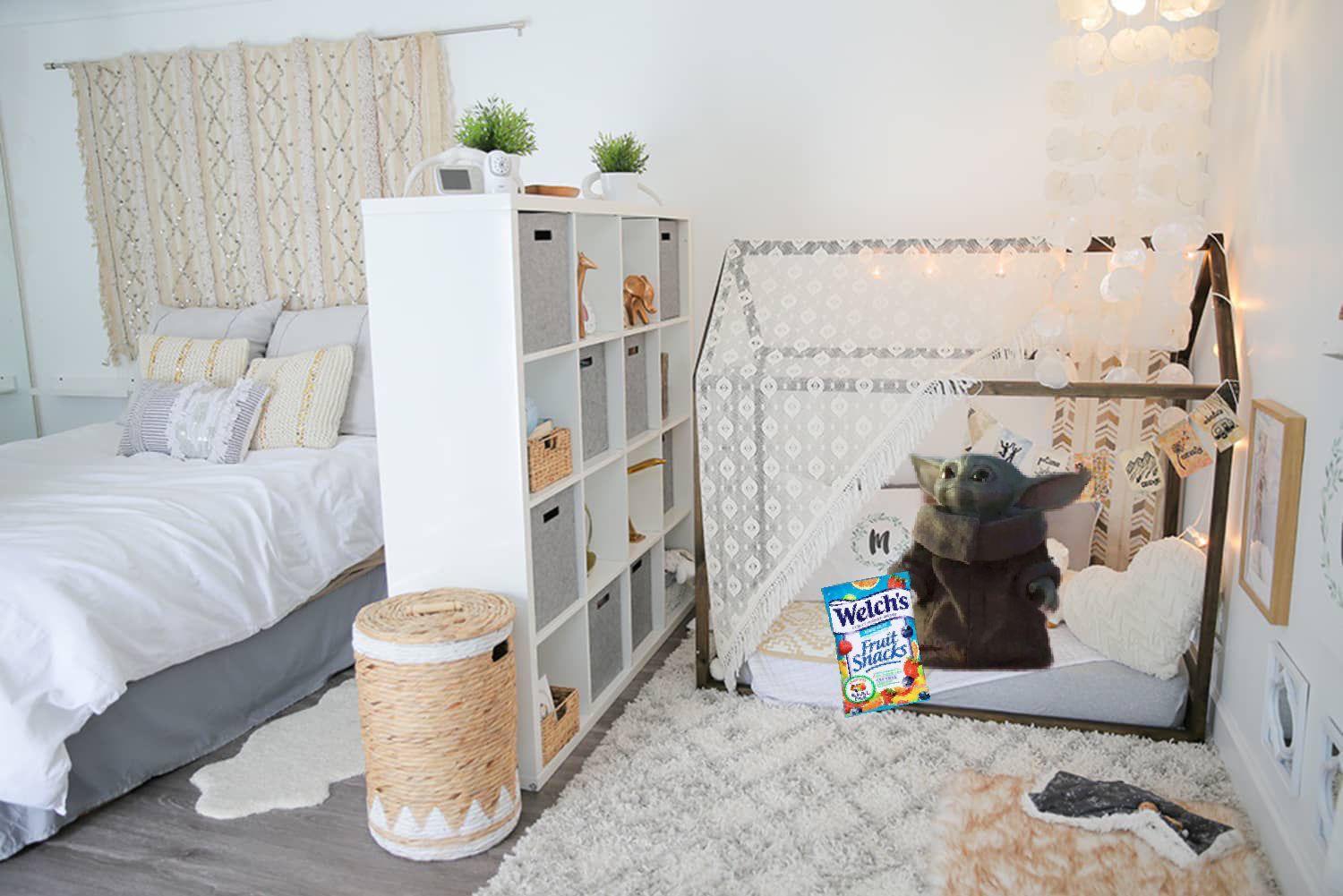 baby yoda bedroom