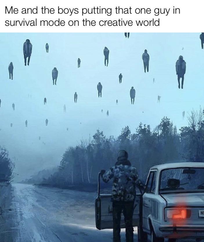 Guys What Happened To My Inventory 1 1 1 R Minecraftmemes Minecraft Know Your Meme