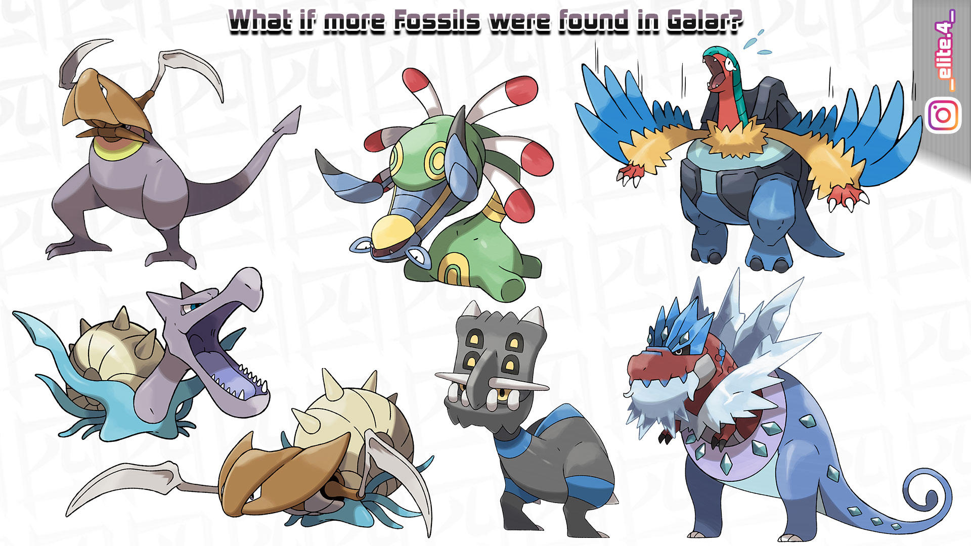 What if more Fossils were found in Galar? by Barbie_E4 Pokémon Sword