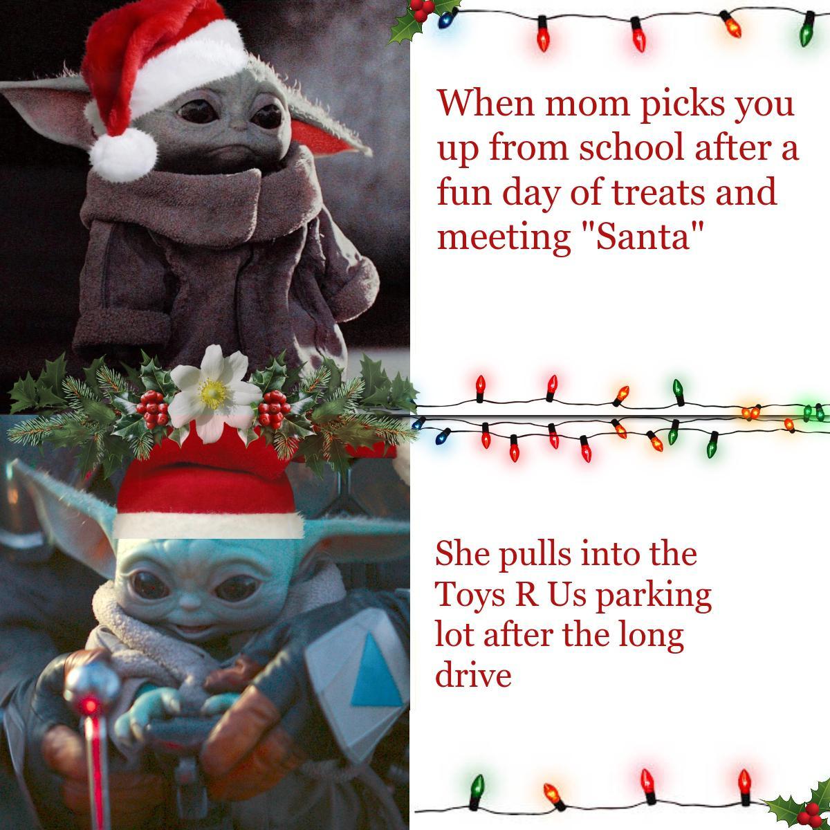 Baby Yoda's Christmas /r/wholesomememes Wholesome Memes Know Your Baby Yoda Christmas Meme