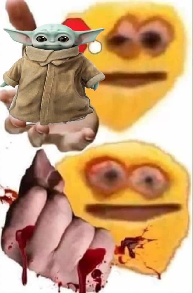 Gosh I Wanna Crush Baby Yoda Baby Yoda Grogu Know Your Meme