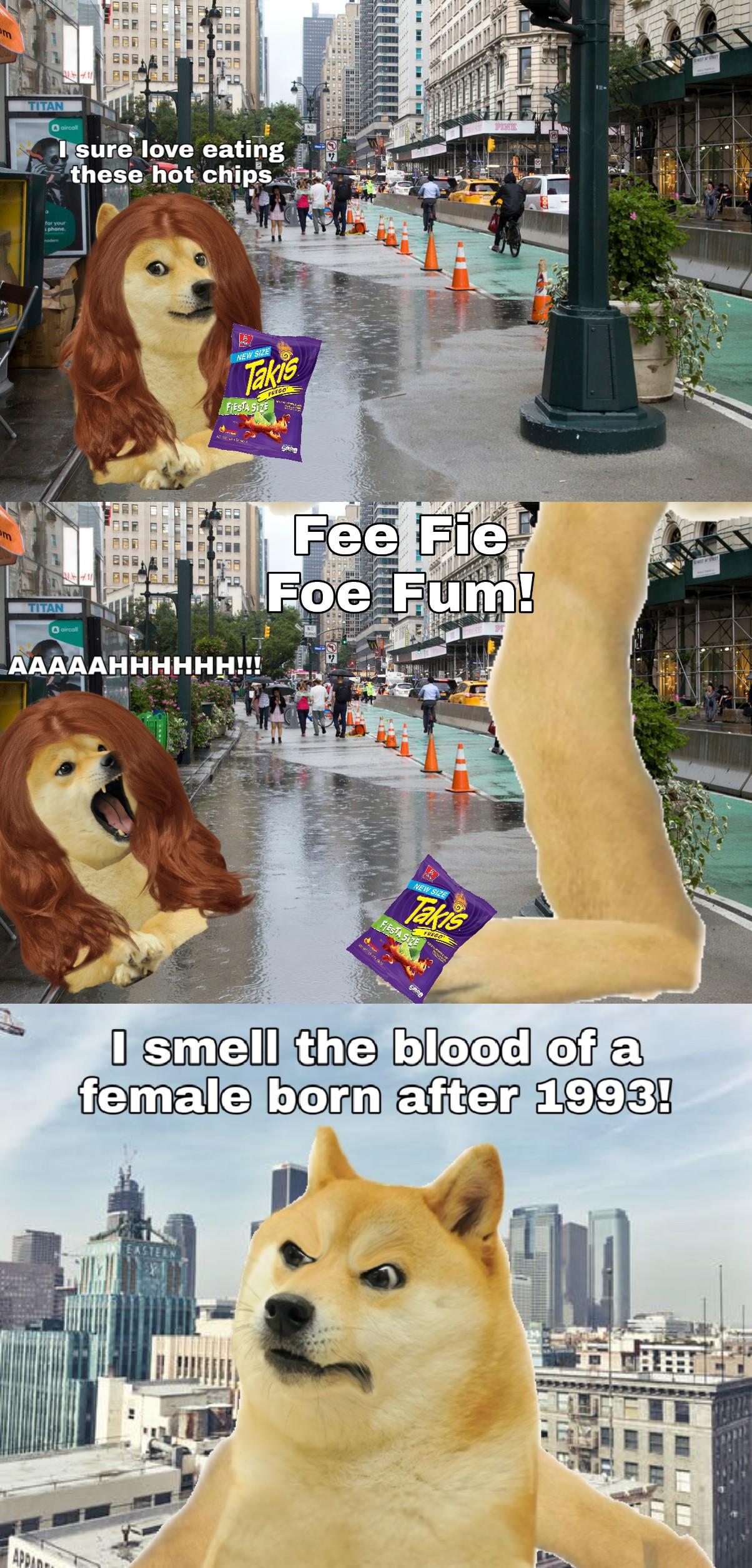 Le Giant Has Arrived Eat Hot