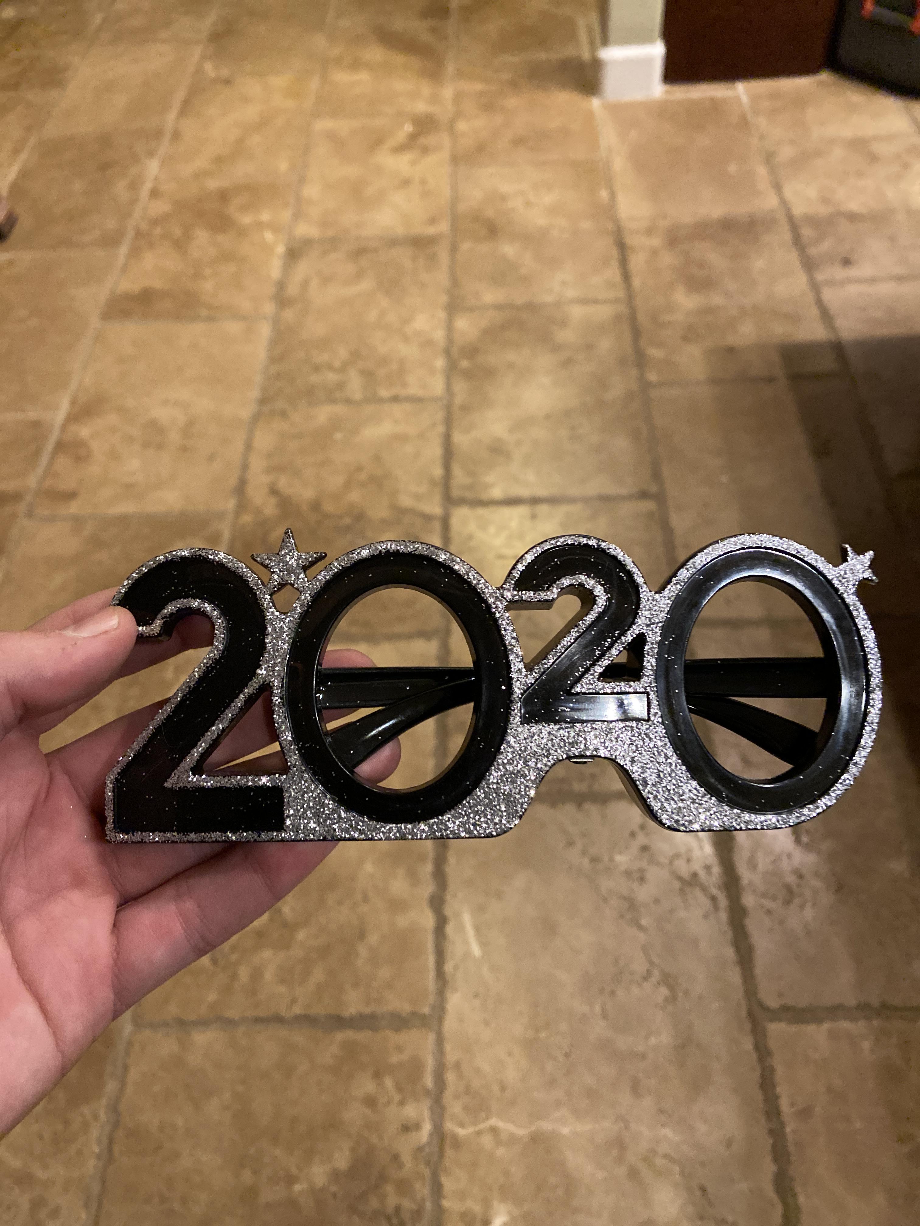 After a decade of being unnerved the New Years Eve glasses finally