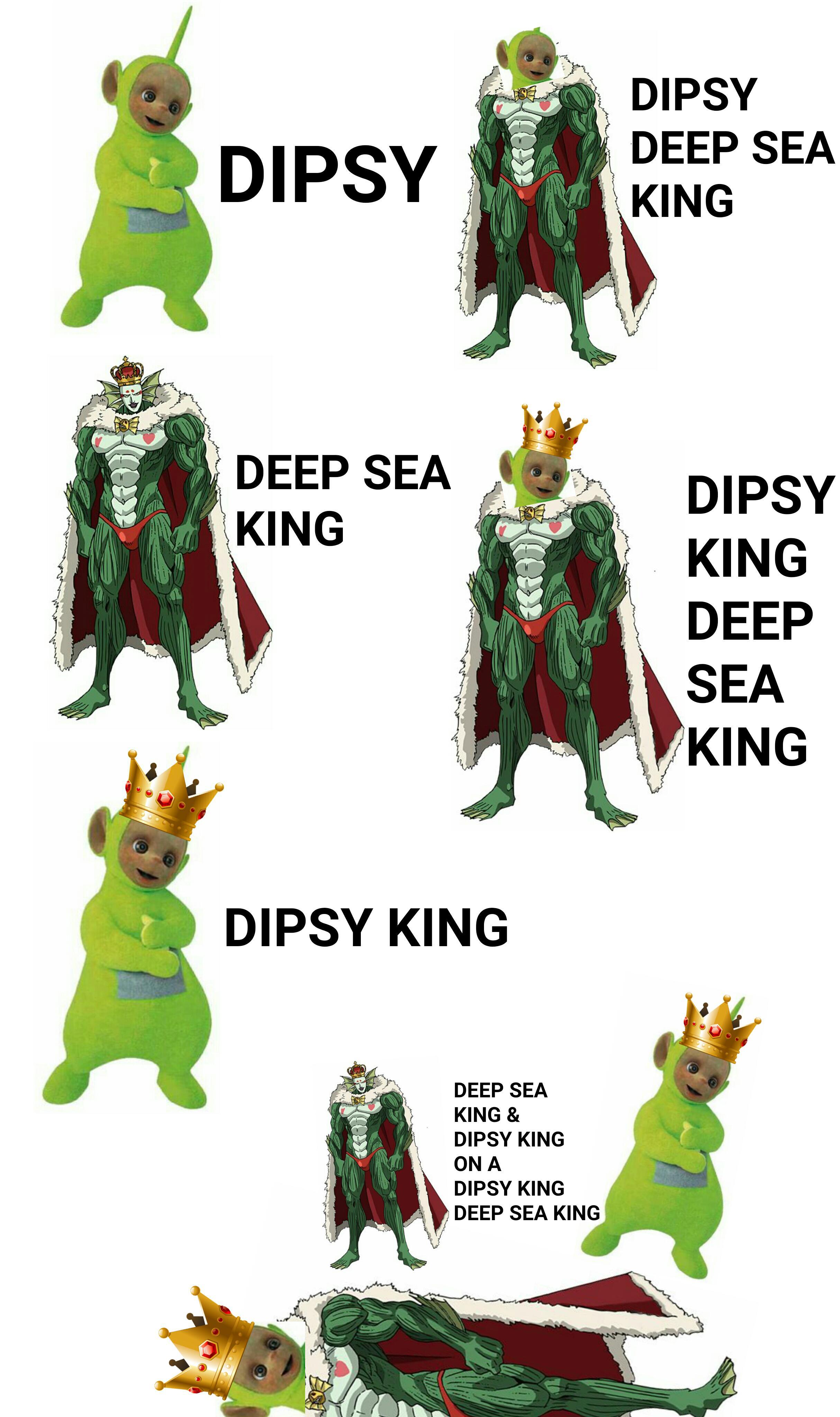 What About Deep Sea King Dipsy R Onepunchman One Punch Man Know Your Meme
