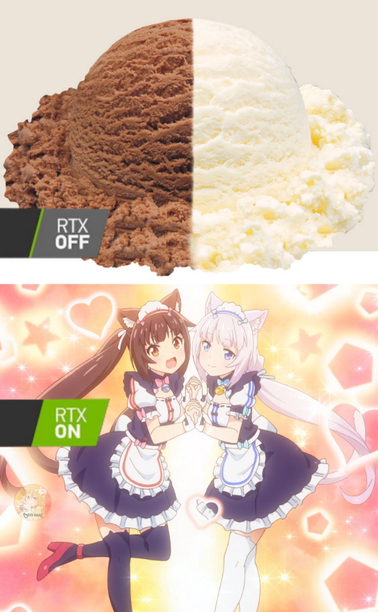 Vanilla And Chocolate Ice Cream Cat Girls R Animemes Know Your Meme Vanilla And Chocolate Ice Cream Cat Girls R Animemes Know Your Meme