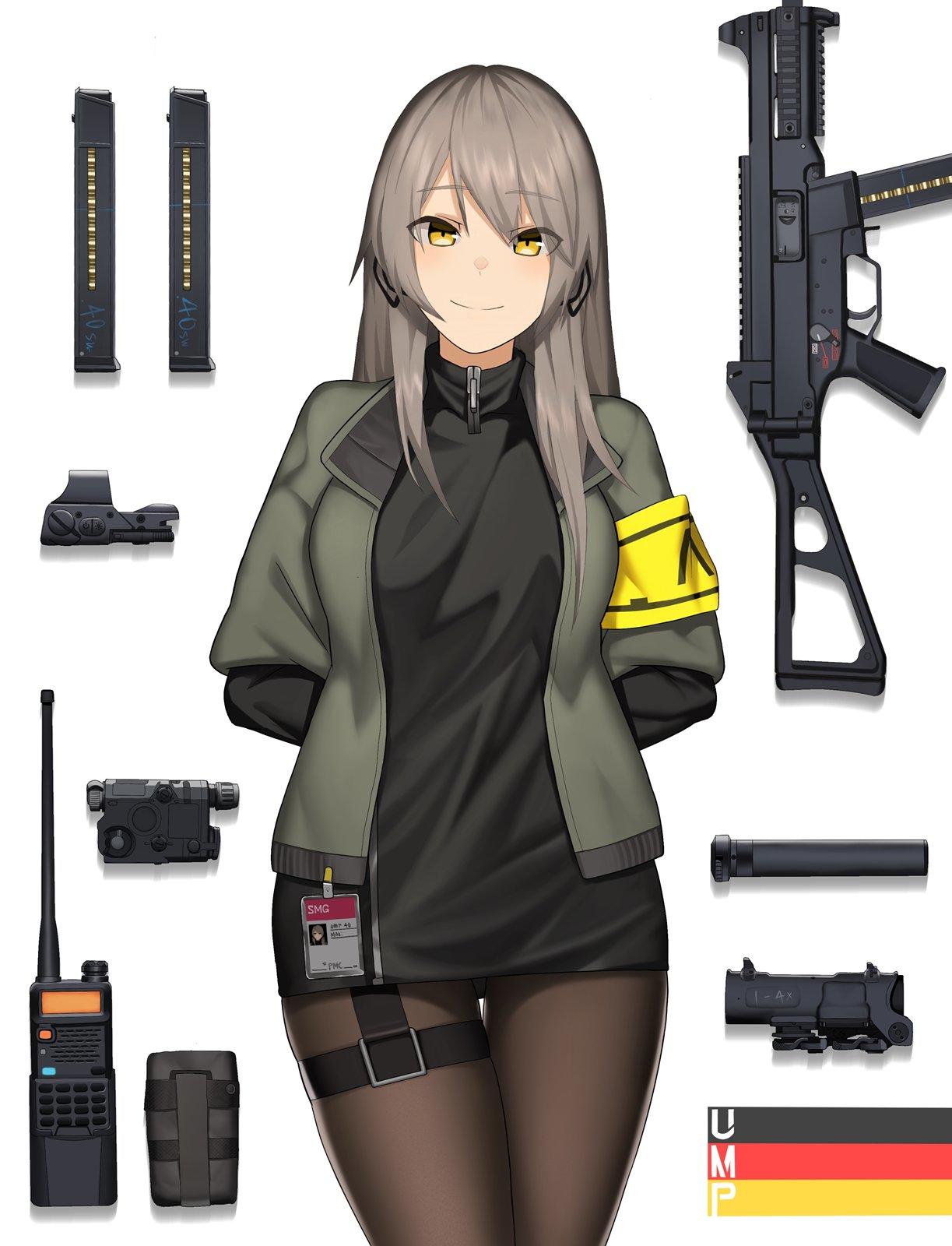 Ump40 By Cero Girls Frontline Know Your Meme