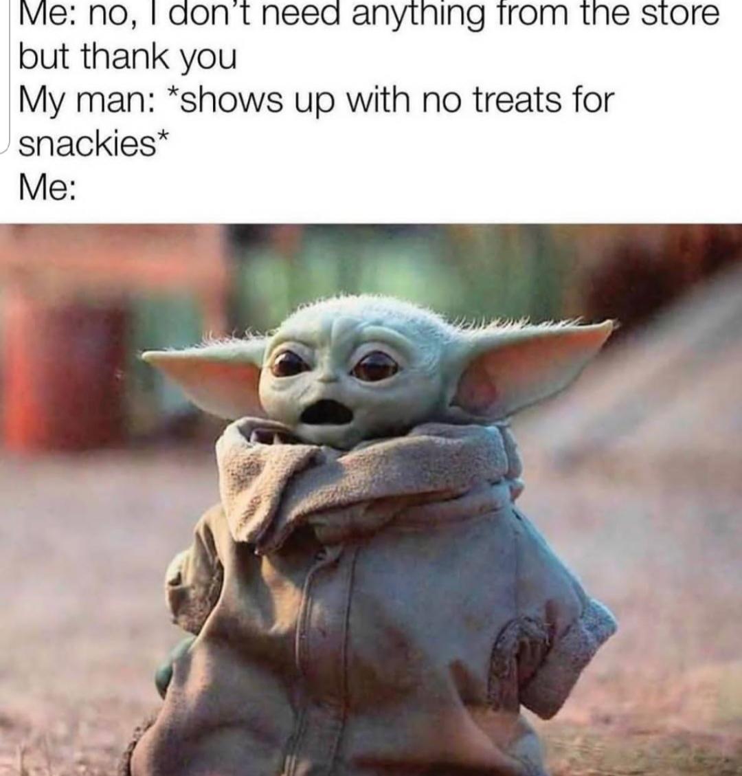 I basically live for Baby Yoda memes now /r/BabyYoda Baby Yoda