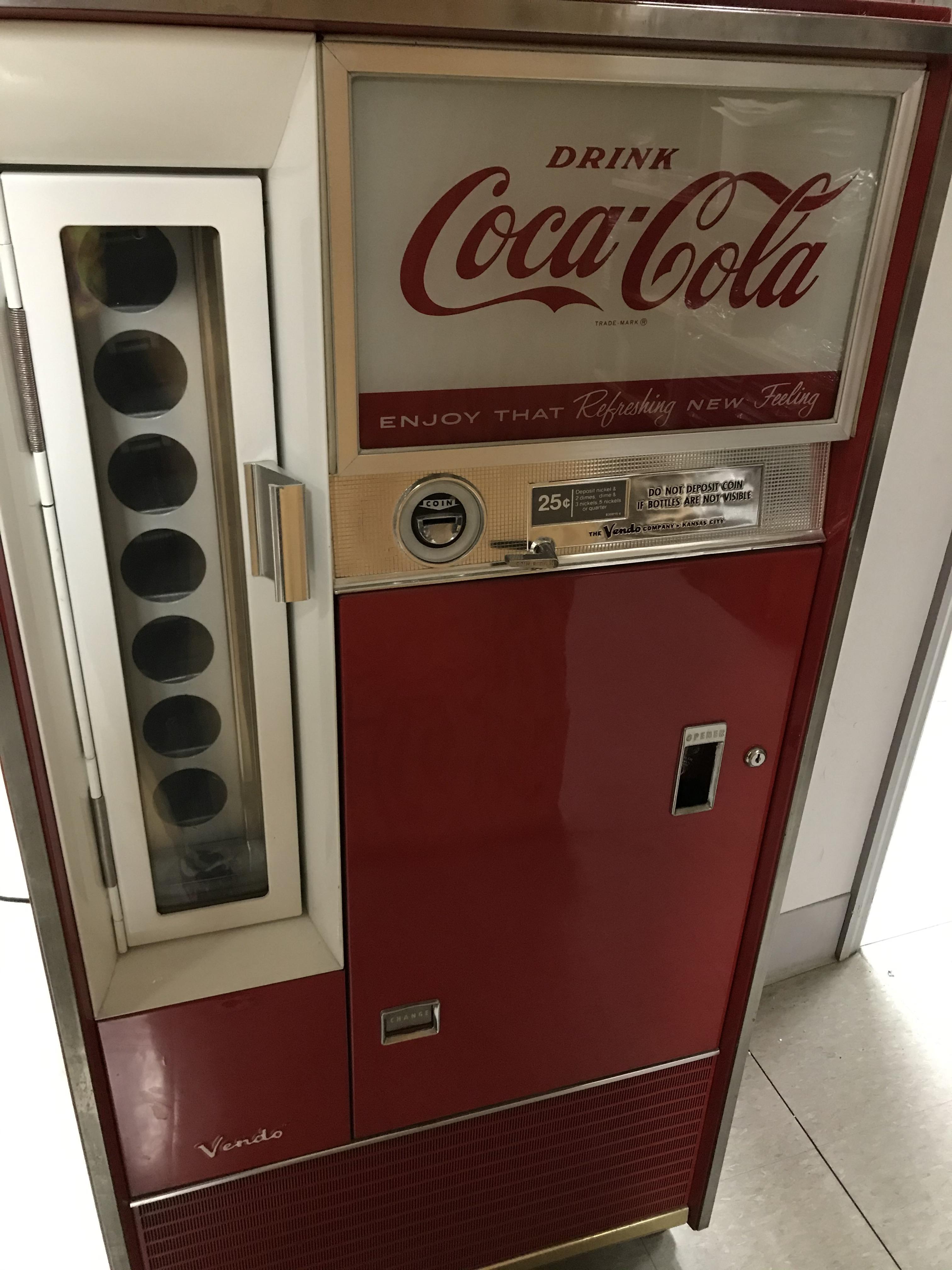 old coke vending machines