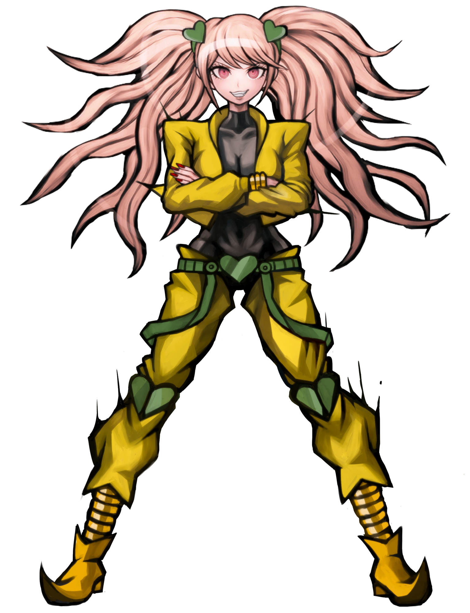 Jojo X Danganronpa Junko Brando By Brrtai Danganronpa Know Your Meme